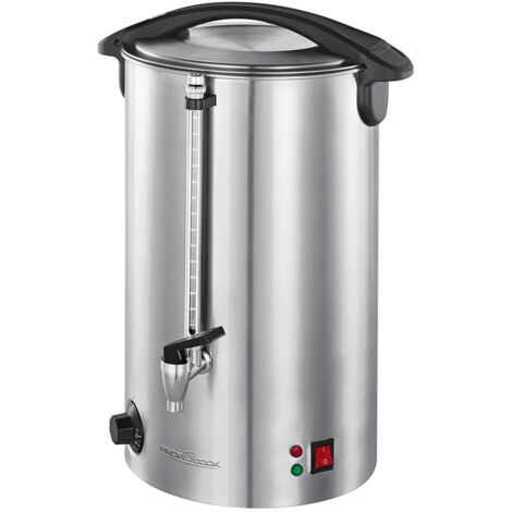 Profi Cook PC-HGA1111 - Distributore di bevande calde e/o vin brulè - 1500 Watt - Colore Argento