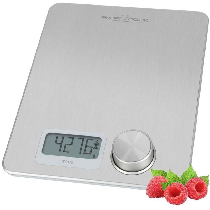 Proficook - Profi Cook pc-kw 1263 Balance de cuisine numérique Plage de pesée (max.)=5000 g acier inoxydable