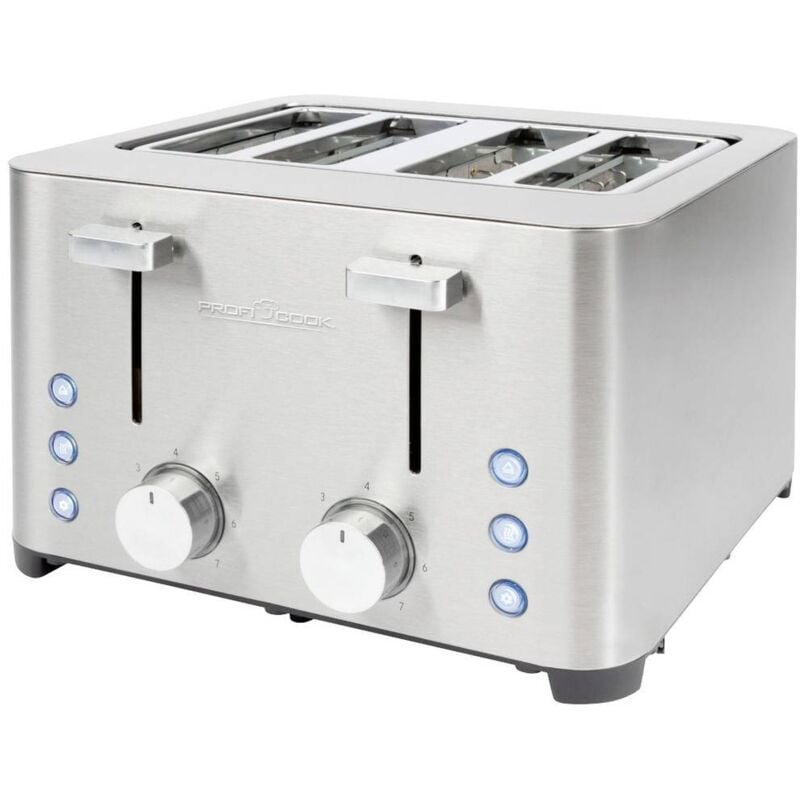 Profi Cook pc-ta 1252 Grille-pain avec grille spéciale viennoisieries acier inoxydable
