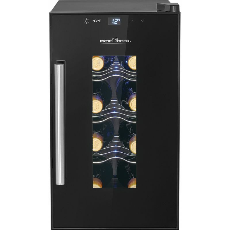 Proficook - Cave à vin avec porte vitrée et écran tactile 23L PC-WK1232