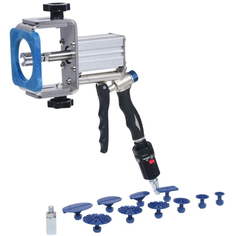 Image of KS Tools Profi-Druckluft-Ausbeul-Auszieher-Satz, 12-tlg