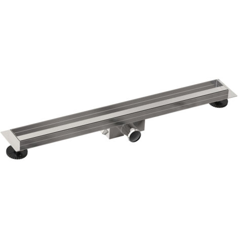 Profi Duschrinne Befliesbar 2in1 60-140cm Edelstahl SU 316:70cm