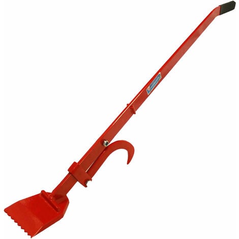 BAUMARKTPLUS Profi Fällheber 130 cm 10 cm breit Wendehaken Stammwender Baumfällheber Fällkeil