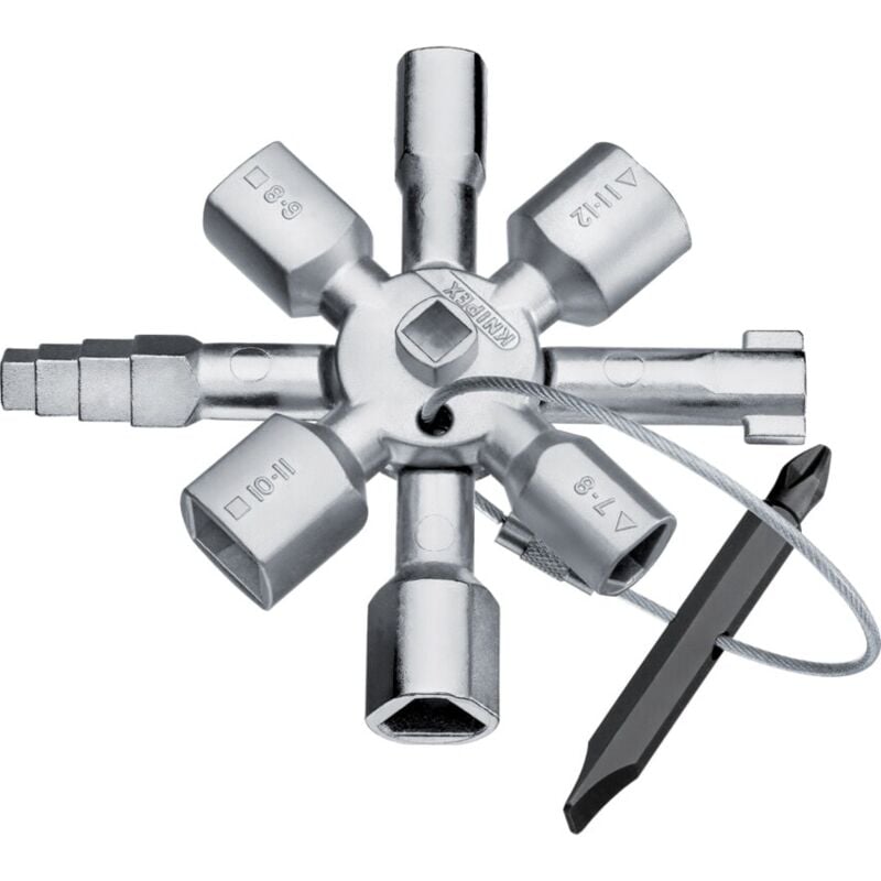 Sodise - Knipex Twinkey Standard Cabinet and Shut-off Multi Key 92mm