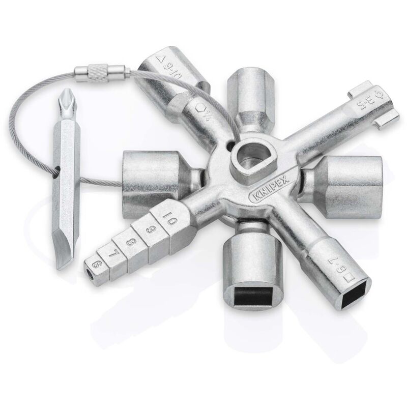 Sodise - Knipex Twinkey Standard Cabinet and Shut-off Multi Key 92mm