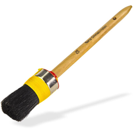 Profi Malerpinsel Flachpinsel Rundpinsel Heizkörperpinsel Ringpinsel Pinsel Set