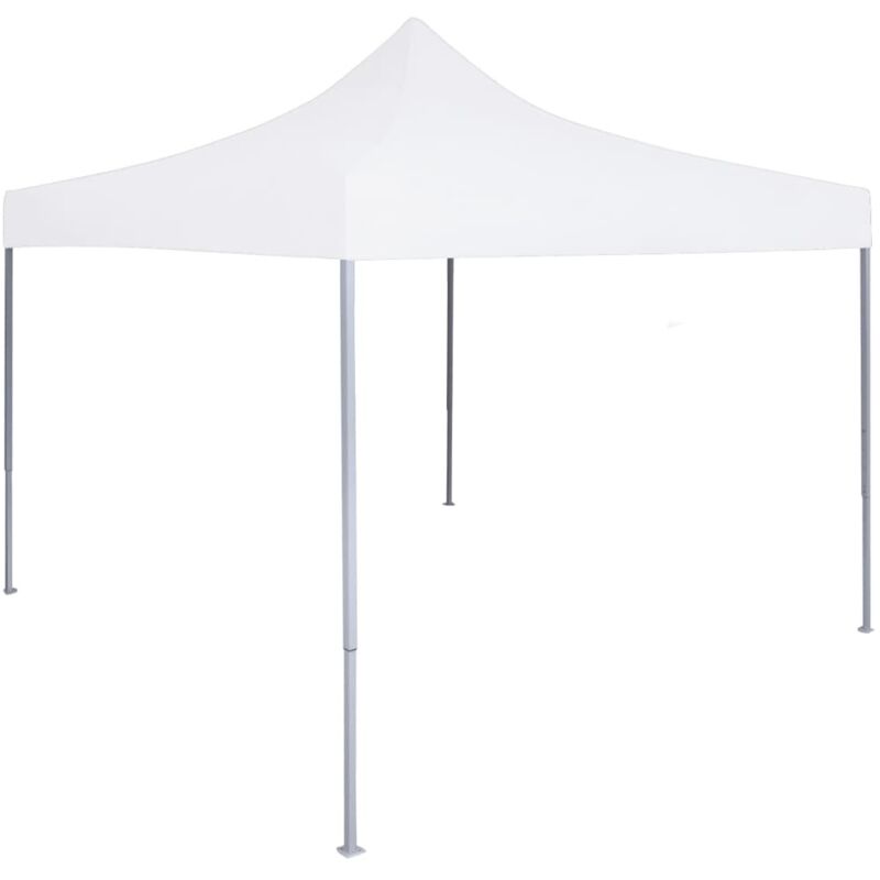 Profi-partyzelt Faltbar 2×2 M Stahl Weiß - Vidaxl