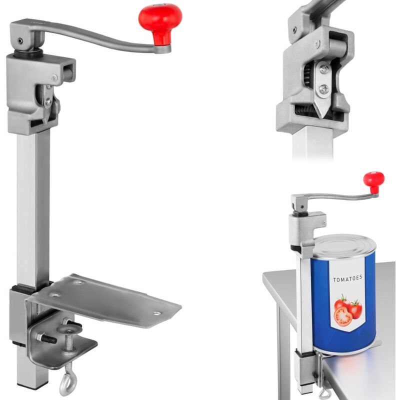 Royal Catering Professioneller Dosenöffner Zur Montage Auf Arbeitsplatten Bis 34 Cm