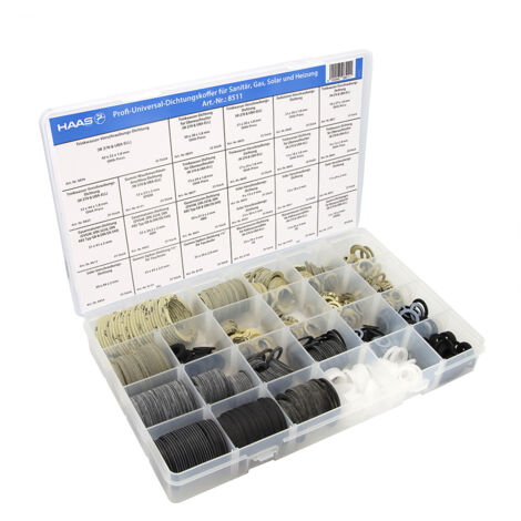 Profi-Universal-Dichtungskoffer für Sanitär, Gas, Solar und Heizung