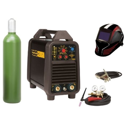 Profi WIG-DC-Schweißinverter 'PFC' CEBORA WIN TIG 'DC' 180 M Plug & Play-SET