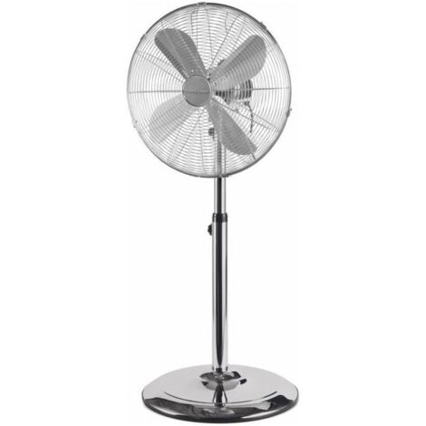 ProfiCare 330640 PC-VL 3064 MS-Ventilatore a pedale, metallo cromato