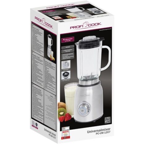 ProfiCook 501207 Mixer Schneebesen Mixer de Schneebesen 1200 W Edelstahl