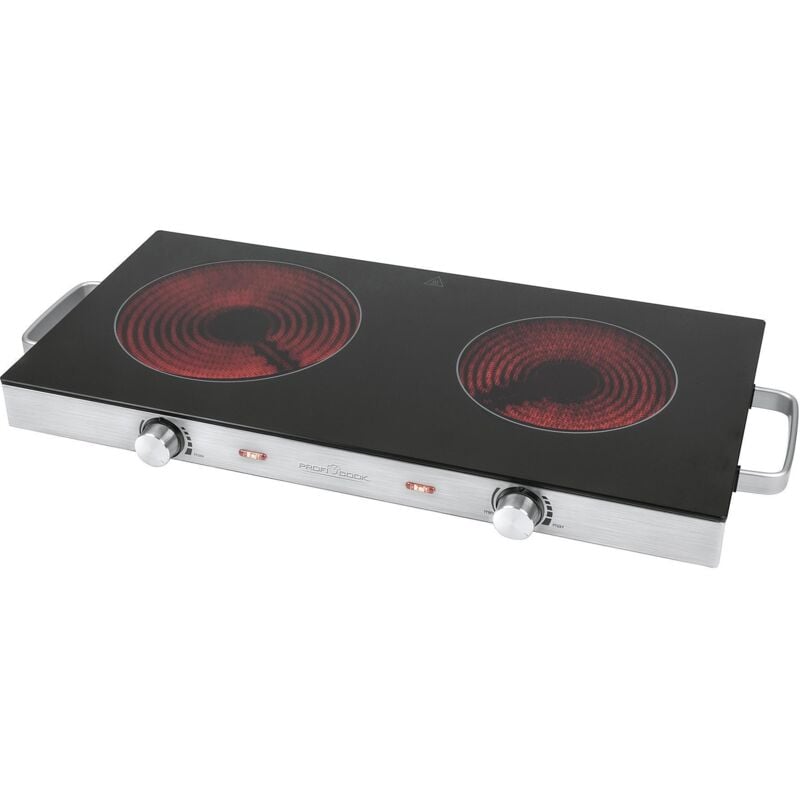 Proficook - Ceran Doppelkochplatte pc-dkp 1211 2.800W