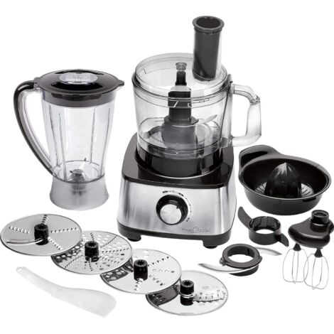 ProfiCook PC-KM 1063 robot da cucina nero argento 1200 W