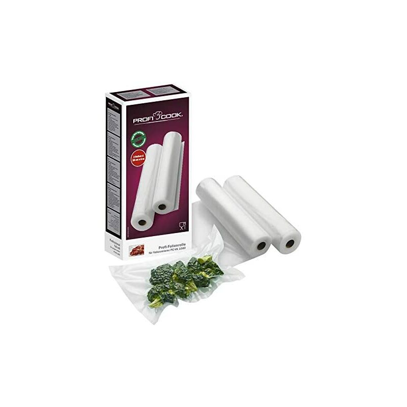 VK1015ROLL - Sacchetto per macchina confezionatrice sottovuoto, trasparente - Proficook