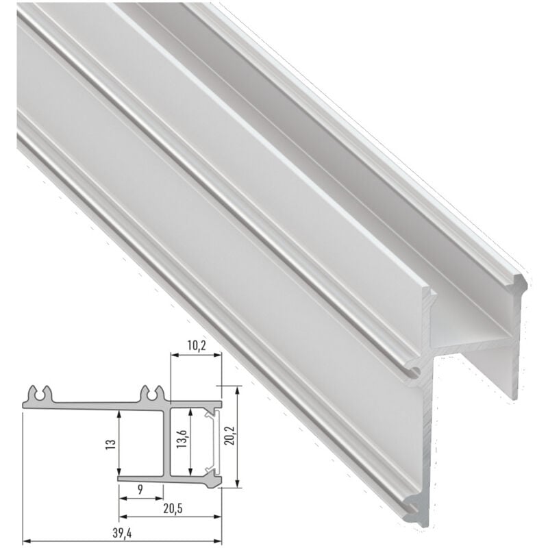 Profil Aluminium APA12 2,02M