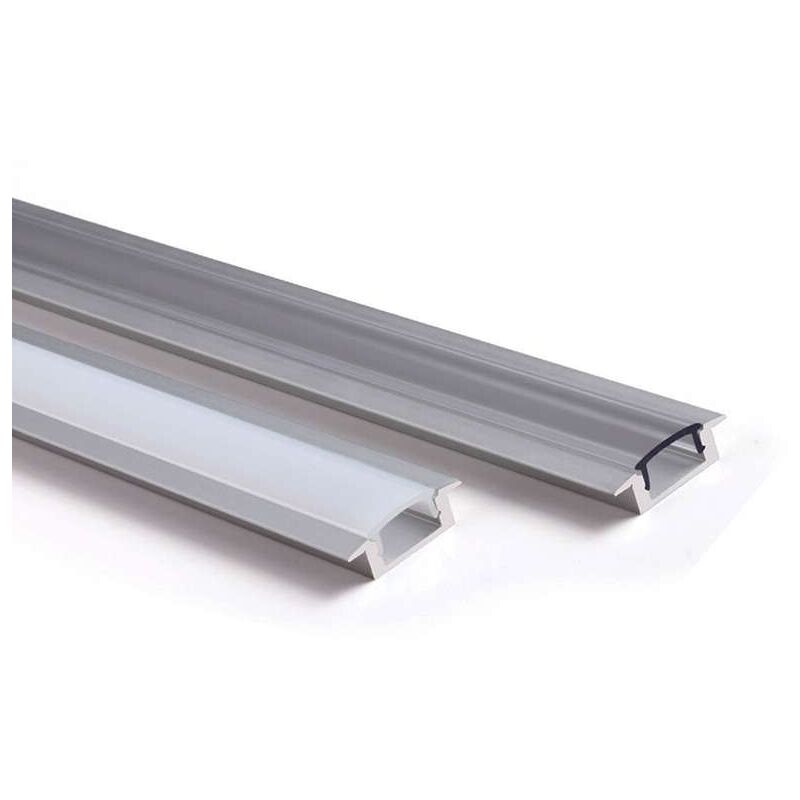 Ledson - Profilé aluminium encastrable fin 7mm RSL7 - Longueur 2m