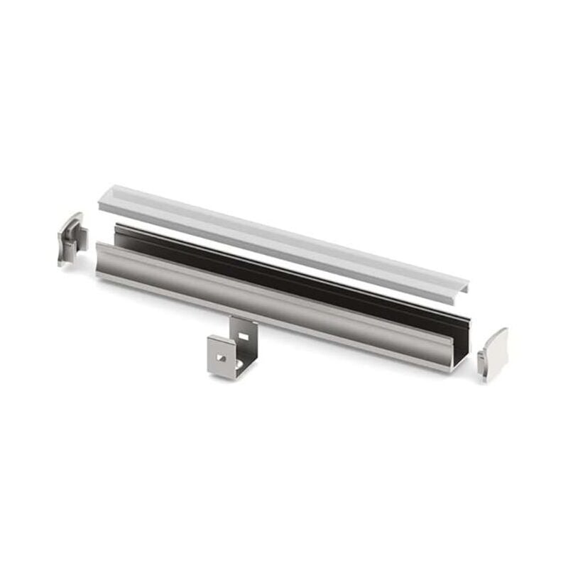 Ledson - Profilé aluminium standard 15mm SlimLine - Longueur 2m