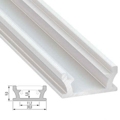 Profil Aluminium Type TERRA 2,02M