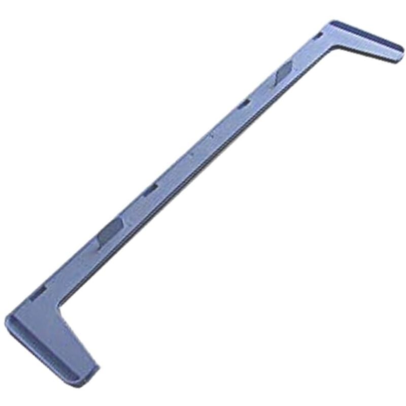 Indesit - Profil avant Clayette, étagère bac légumes verre (15) d'origine 505X103mm (C00117293) Réfrigérateur, congélateur