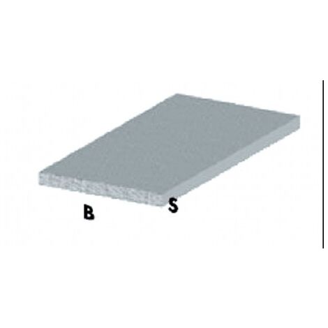 Profilé Plat Aluminium Brut - Largeur 20 Mm - épaisseur 2 Mm - Longueur 2 Mètres CQFD 2004-5210