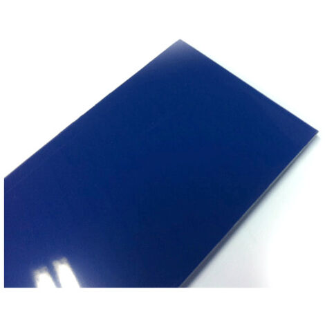 PROFIL CONTREMARCHE ALU 3MM . 1mx10cm. Bleu . - Bleu