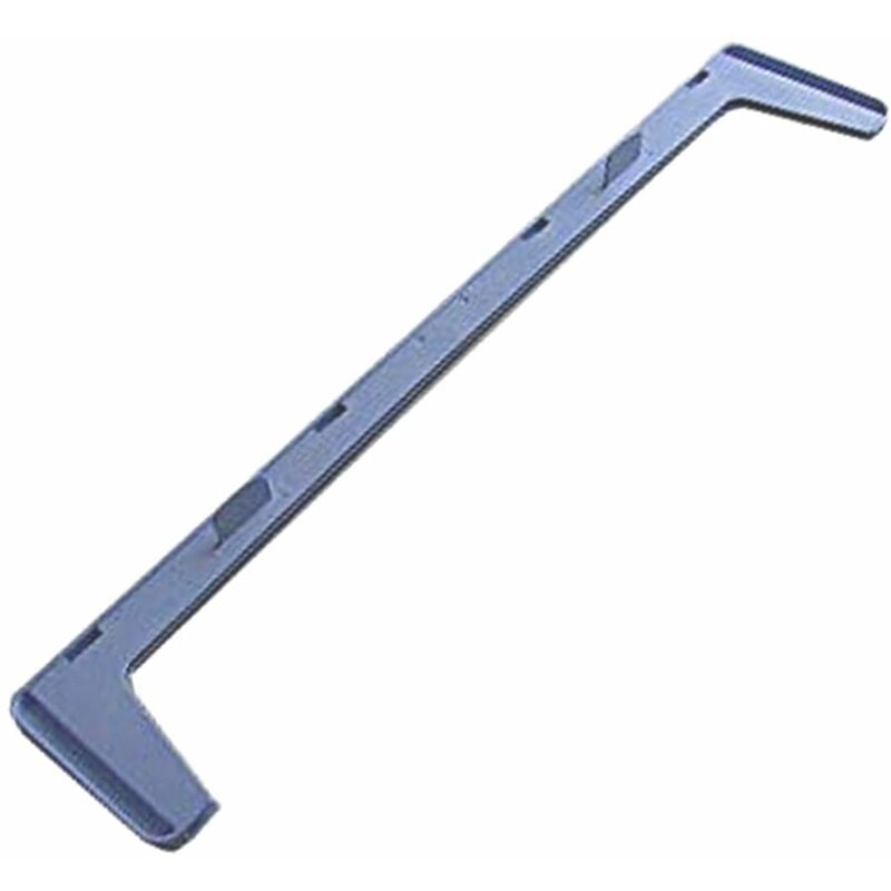 Indesit - Profil avant Clayette, étagère bac légumes verre (15) d'origine 505X103mm (C00117293) Réfrigérateur, congélateur