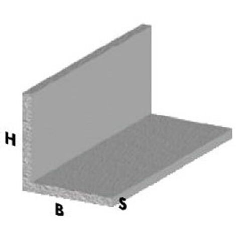 profil d&39angle cm 100 h argent argent profilA  aluminium 30x30x1 mm