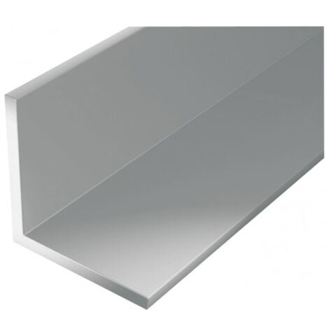 Profil d'angle en aluminium 2000/10x10mm argent