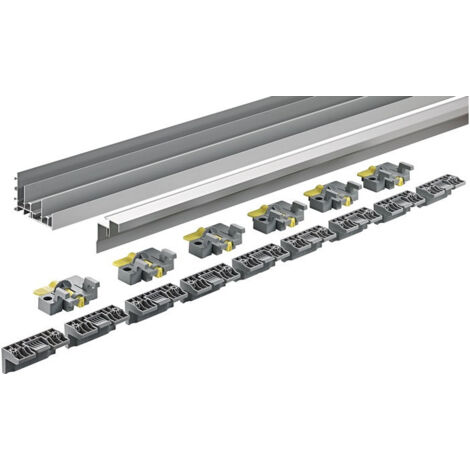Profil de course 2300mm argenté HETTICH