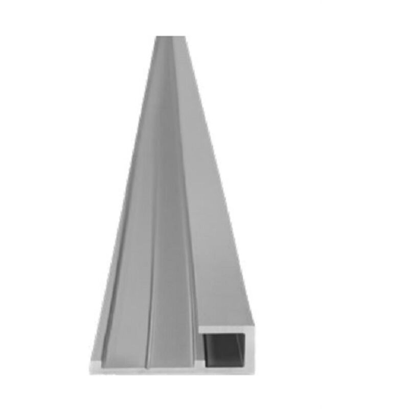 Profilé de finition extérieure 255 cm pour panneau vipanel 3 mm - Aluminium mat