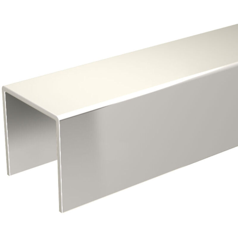 Profil de guidage en U en INOX 304L 30 x 30 mm - 1,95 m