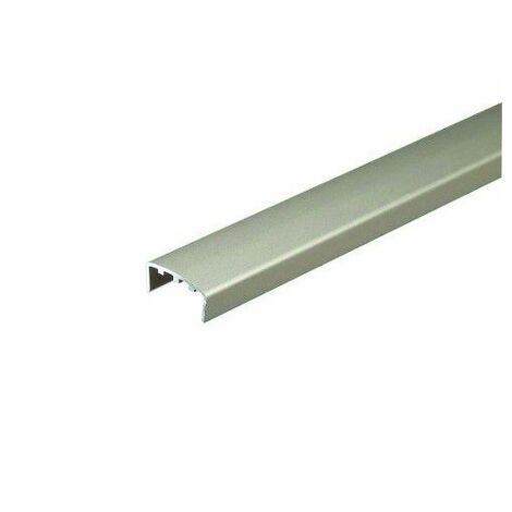 Profil de placard coulissant U19/25 - 2550 mm - blanc - SEED GAMMISTE