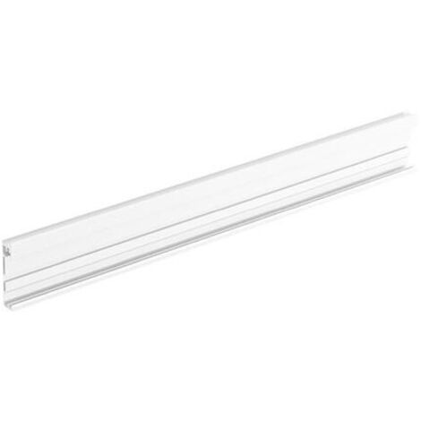 Profil de support pour façade intérieure personnalisable 2000 mm blanc