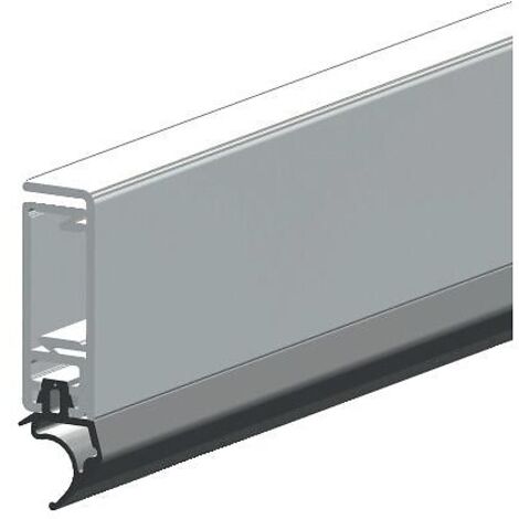Profil d'encadrement de portes ASP - en aluminium anodisé - kit pour une porte 2 longueur 2300 mm et 1 longueur 1150 mm - FRANCE-CALFEUTRAGE