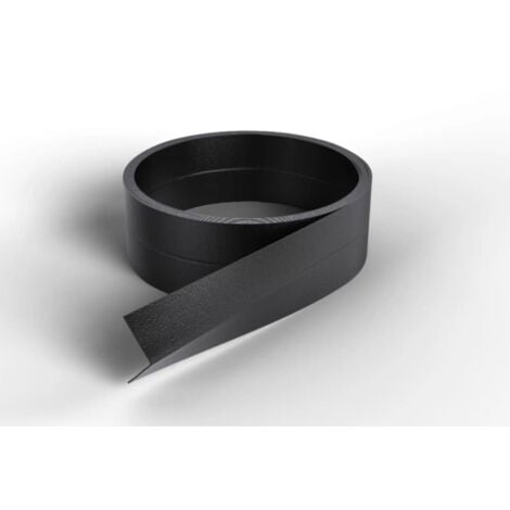 Profil égale en L adhésif noir 260cm 15mm x 15mm