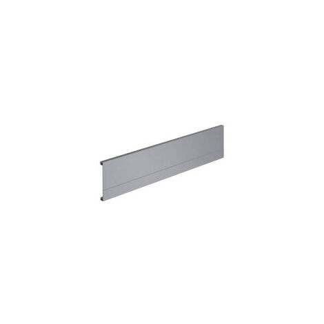 Profil façade aluminium à l'anglaise sur mesure hauteur 70 - Décor : Anthracite - HETTICH