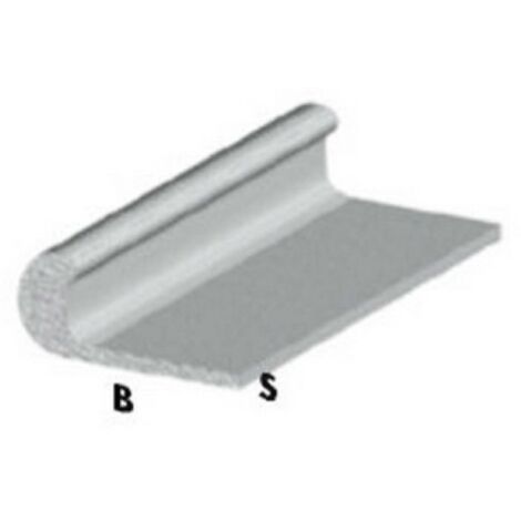 profil griffe cm 100 h argent argent 22x1 mm tige profilA s aluminium