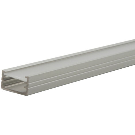 Profil LED alluminio 2m - Pack 10 - Universale, decorazione e illuminazione