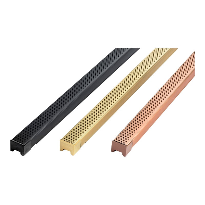 Profil led côtés pleins - Décor : Doré - VOKIL