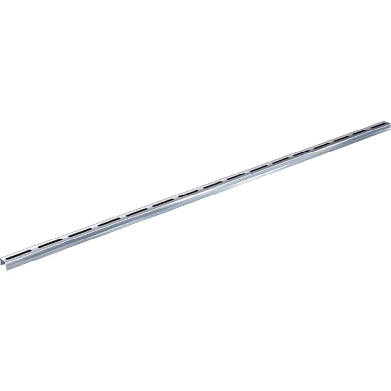 MEA - Profil E-Blade r couvrant en Inox pour caniveaux park avec grille à fente en pp recyclé