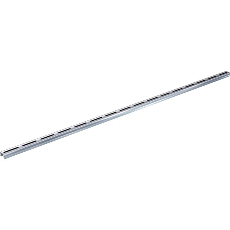 MEA - Profil E-Blade s couvrant en Inox pour caniveaux park avec grille à fente en pp recyclé