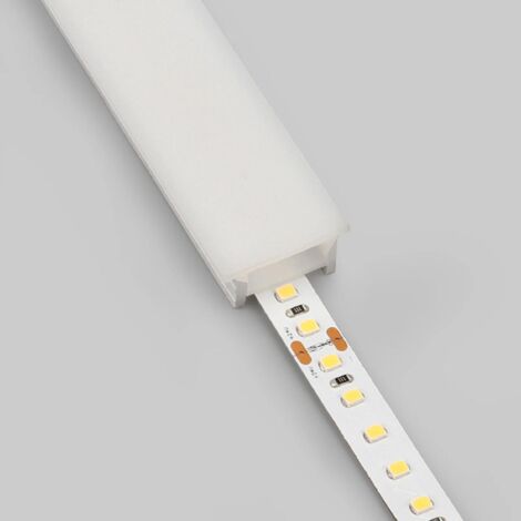 Profil Neon SFLEX 25x14 vertikale Kurve für LED Streifen IP20 bis 15 mm 2 m