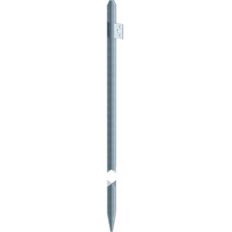 Profil piquet de terre 1000 mm avec couvre-joint, 1 piece KE 10 OF
