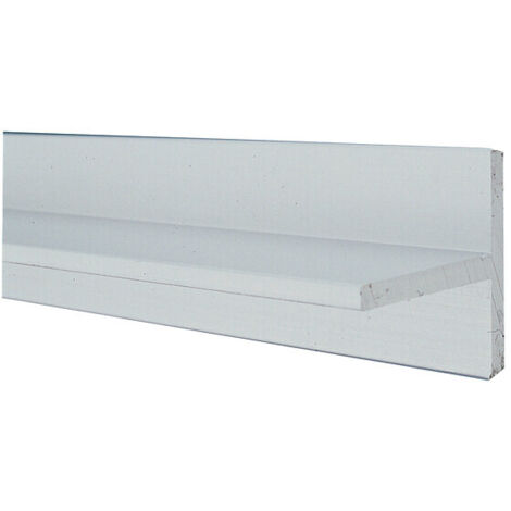 Profil T aluminium argent satiné longueur 4m 20x20x1.5mm - ASSA ABLOY FRANCE BEZAULT RIVINOX