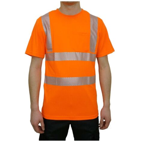 PROFIL Warn-T-Shirt Thorsten Gr. 4XL orange