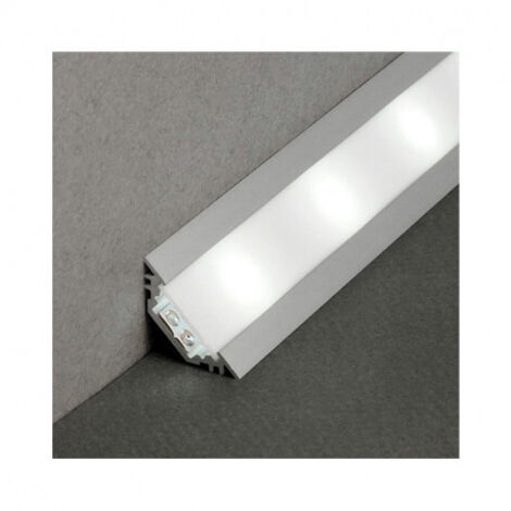 Profilé Aluminium Anodisé angle 45° - Longueur 2m