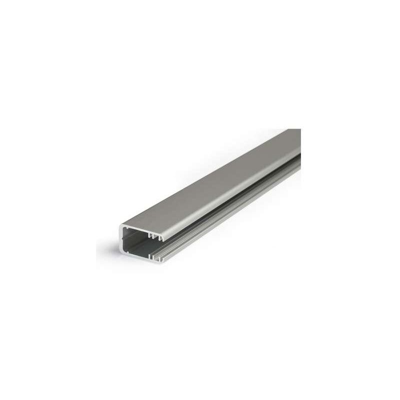 Vision-el - Profilé Glass Line Aluminium Anodisé 2m pour Ruban led 14mm