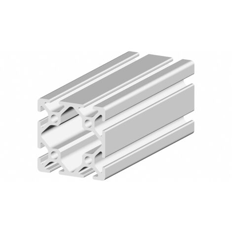 Profilé Aluminium, Anodisé RS PRO 40 x 40 mm x 2m ( Prix pour 1 )
