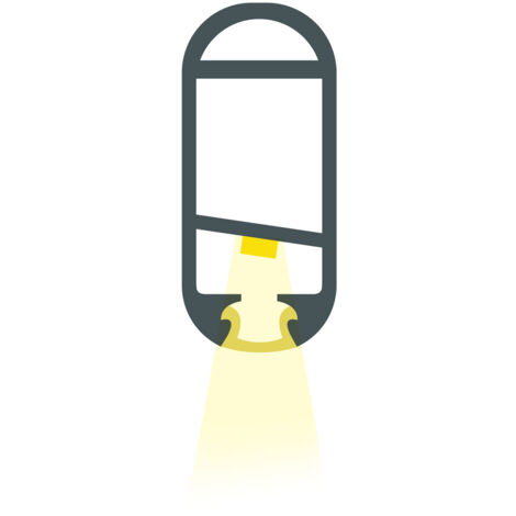 Profilé Aluminium Barre Accrochage Vêtements d'Armoires pour Ruban LED jusqu'à 12mm Aluminium 2 m Blanc translucide